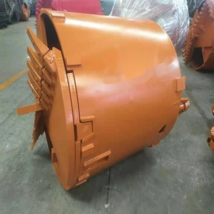 Double Cut Clay Drilling Bucket