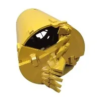 Quels sont les accessoires disponibles pour un godet de forage de sol ?