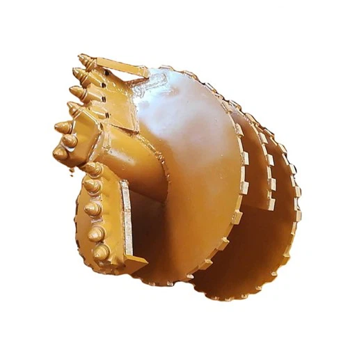 Tarière rotative de forage de roche
